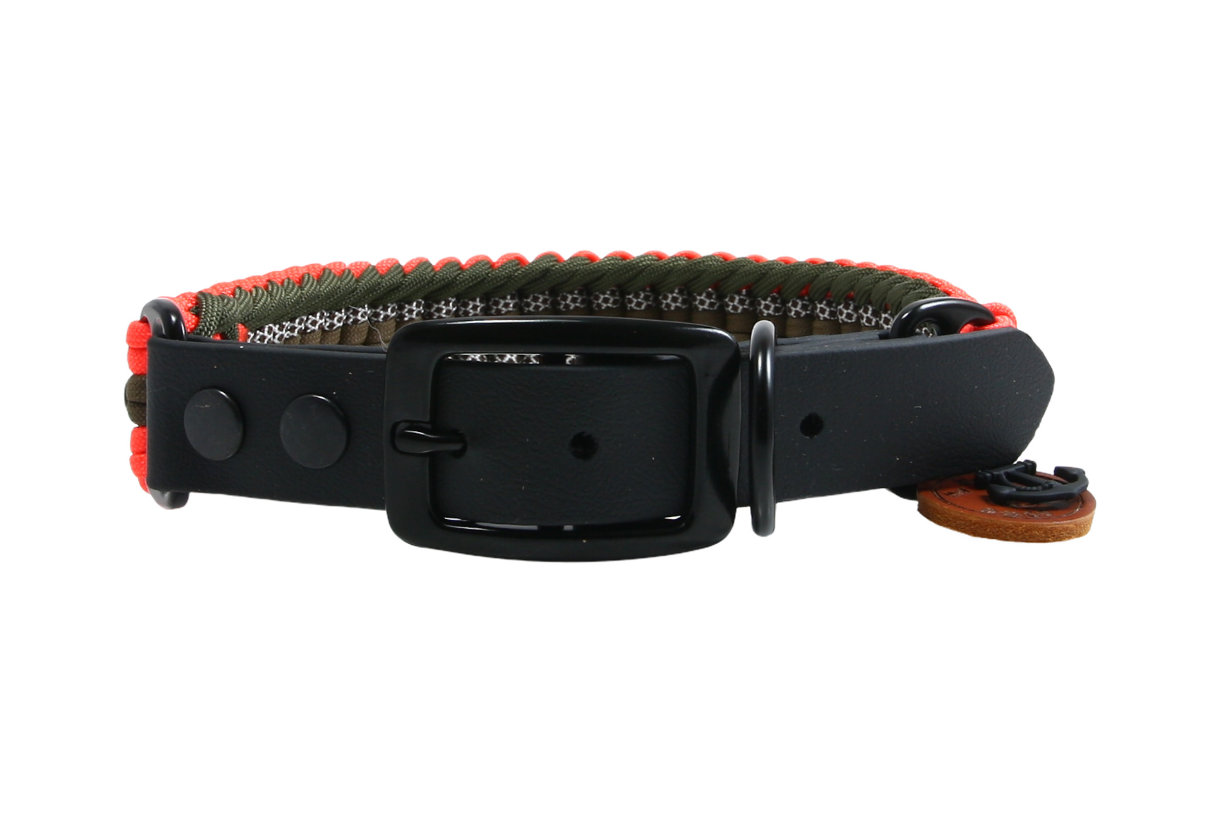 Paracord Hundehalsband Huntain XIII für mittelgroße und große Hunde  