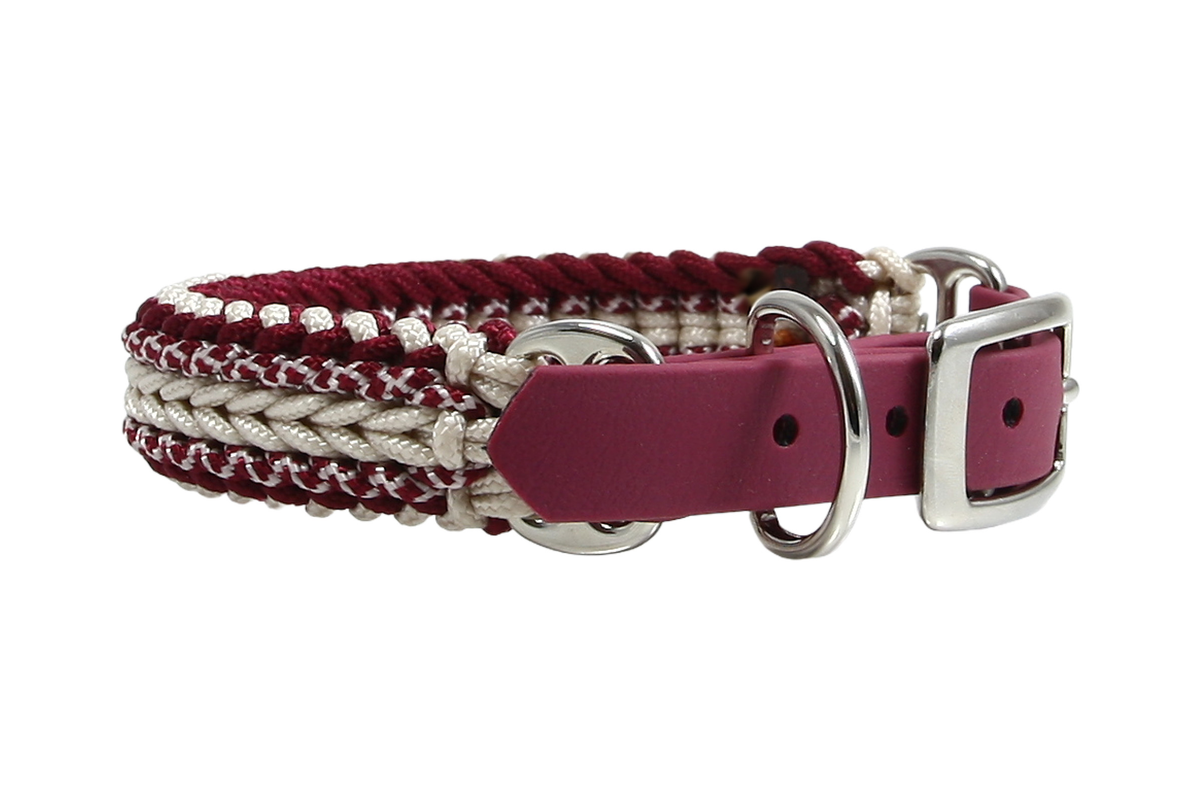 Paracord Hundehalsband Laturelle X-I für kleine Hunde