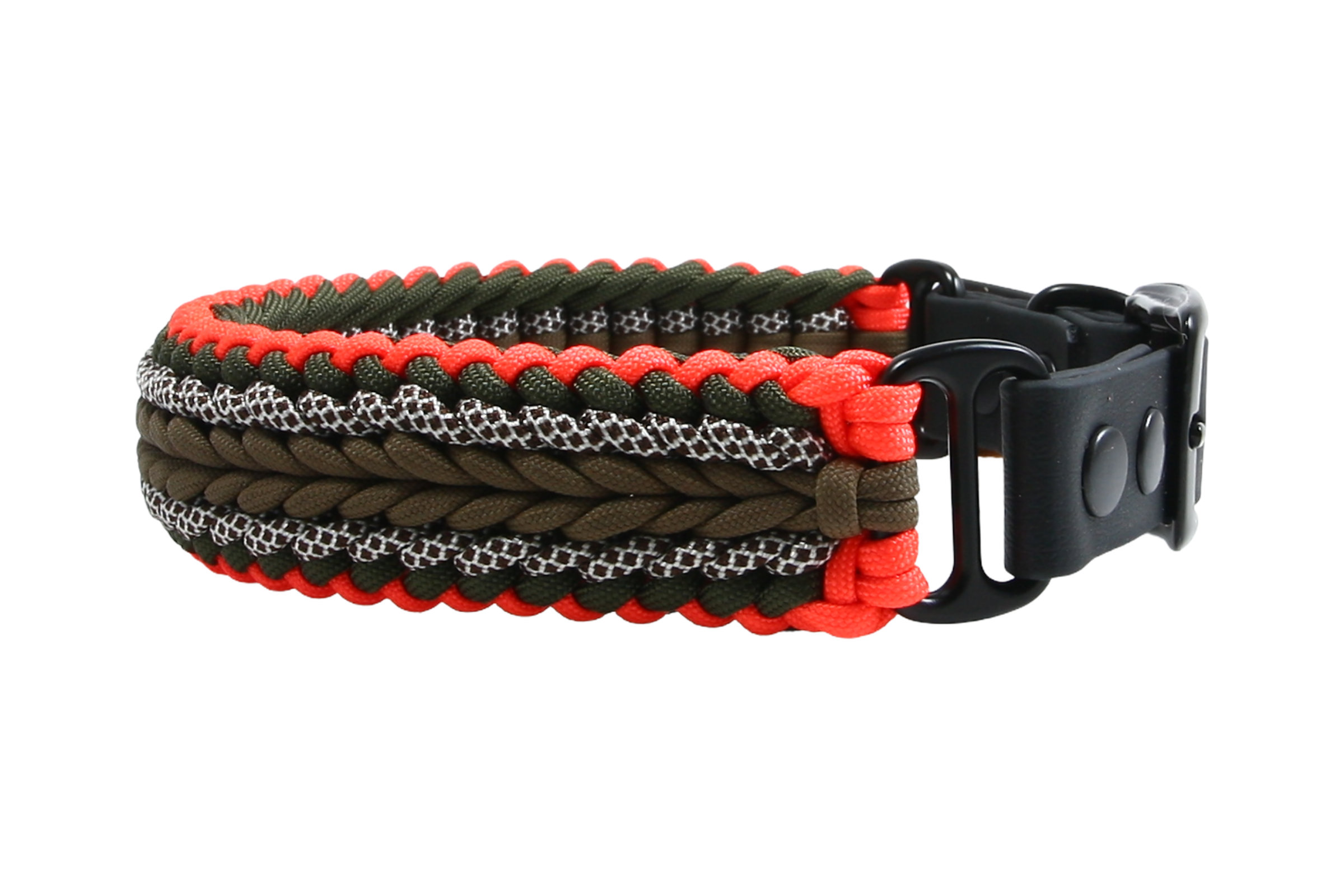 Paracord Hundehalsband Huntain XIII für mittelgroße und große Hunde  
