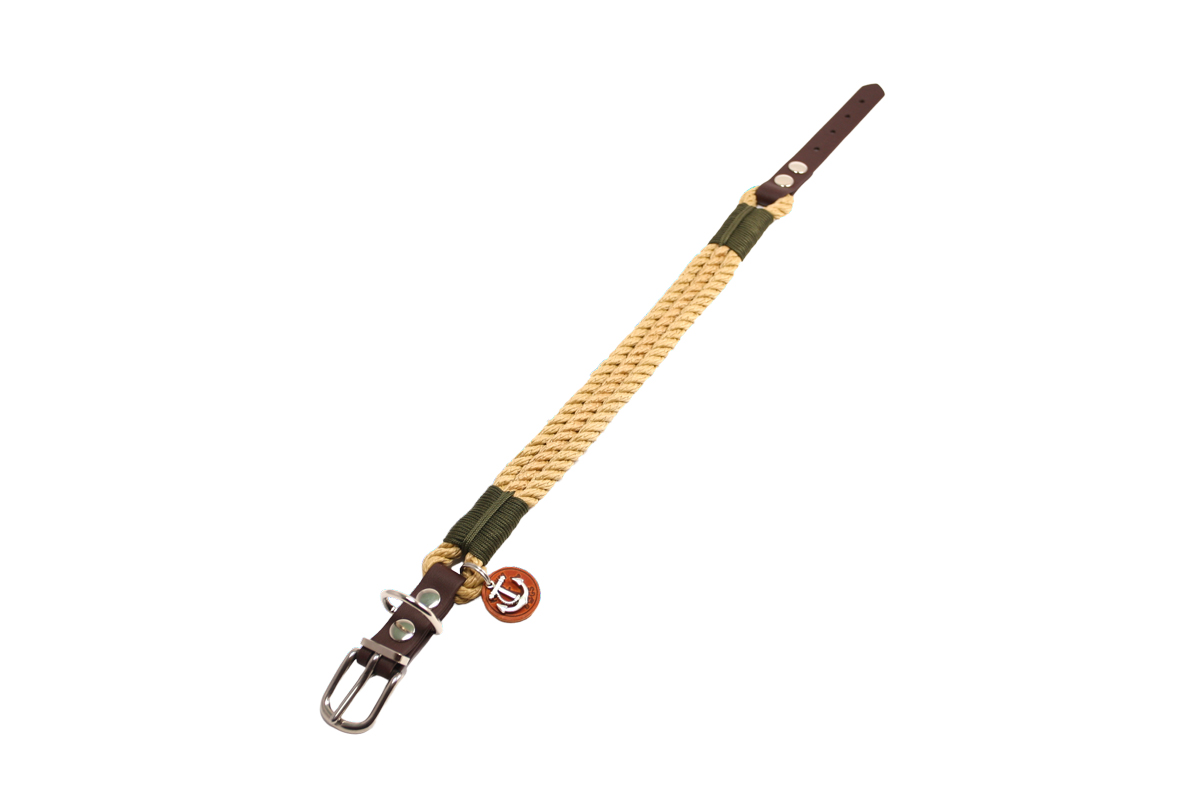 Halsband Bootsmann Sylt beige olive drab