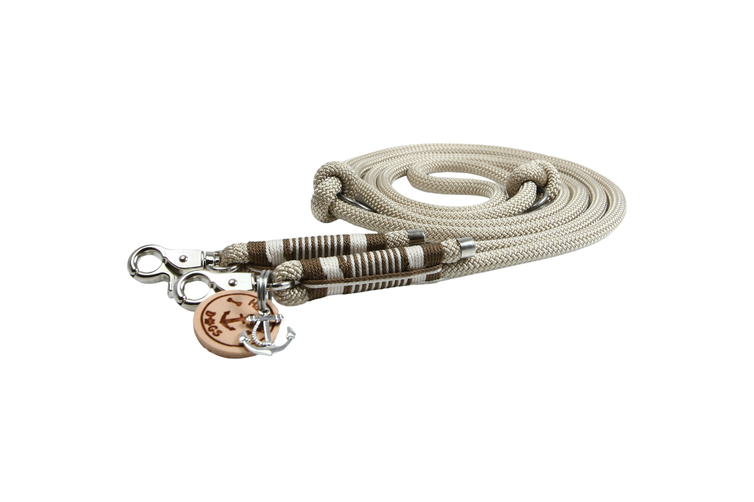 Hundeleine Solveig Cream beige