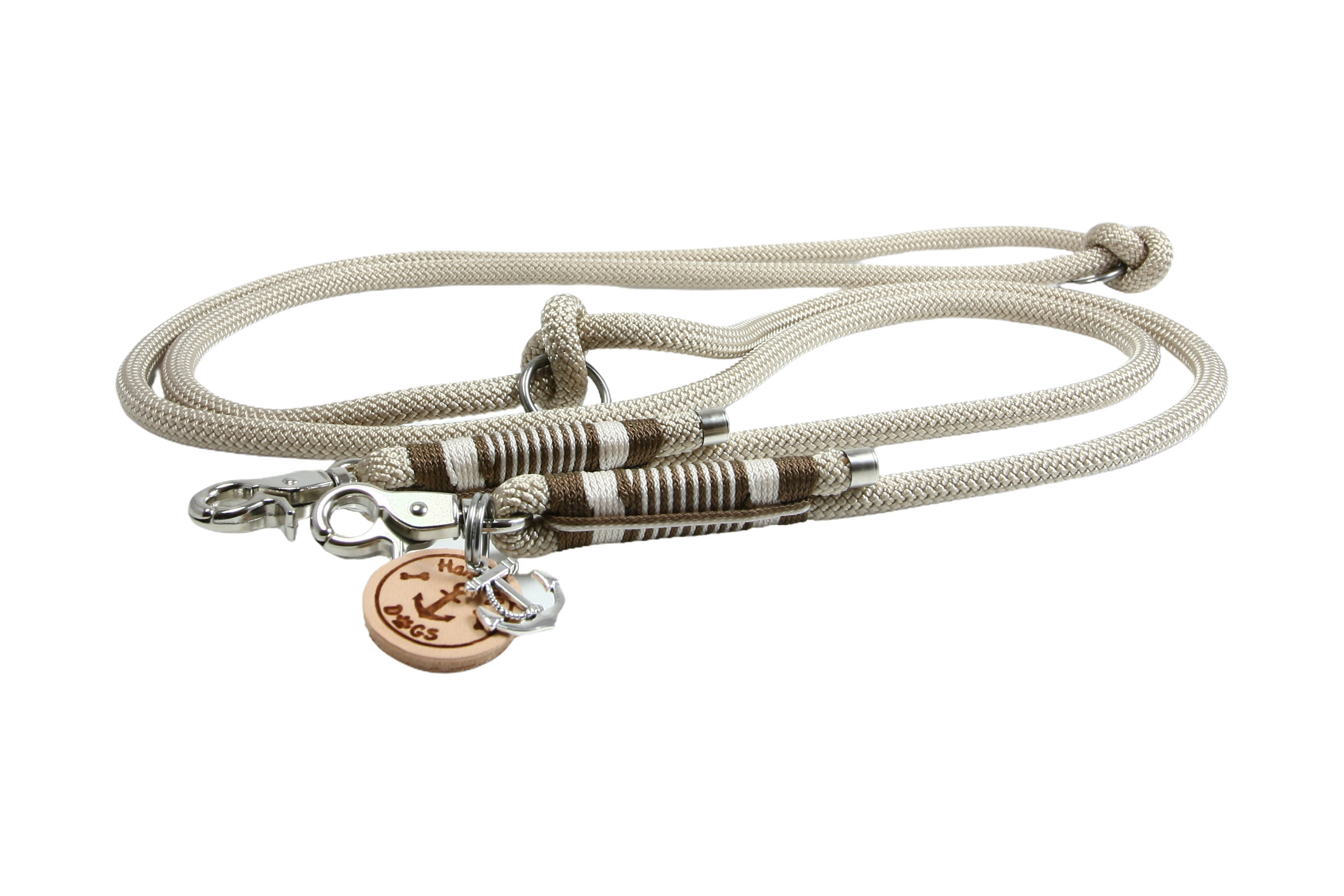 Hundeleine Solveig Cream beige