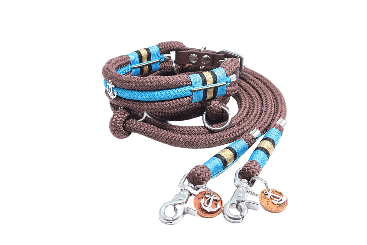 Set Big One Brown- Turqiuse