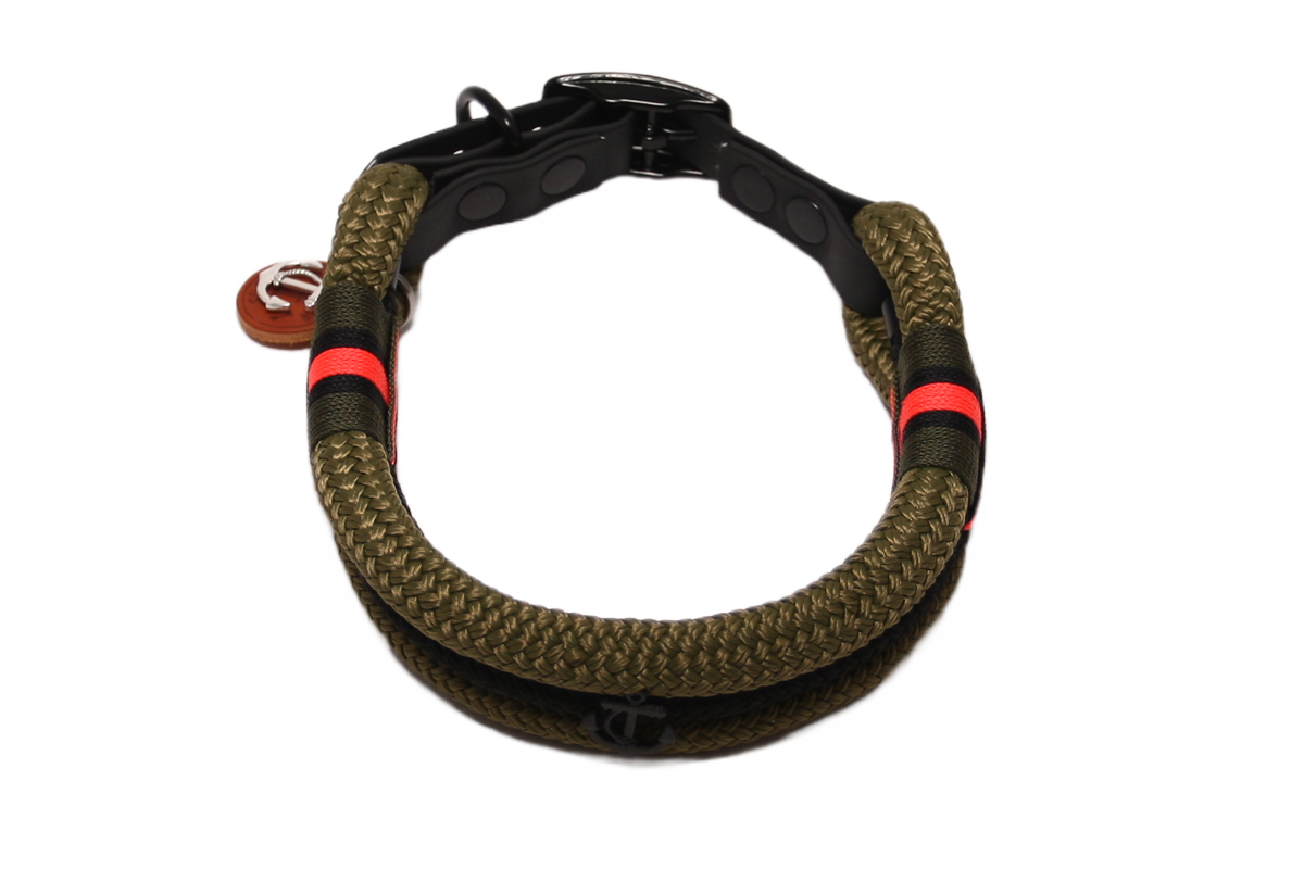 BIG ONE Halsband Olive Fusion