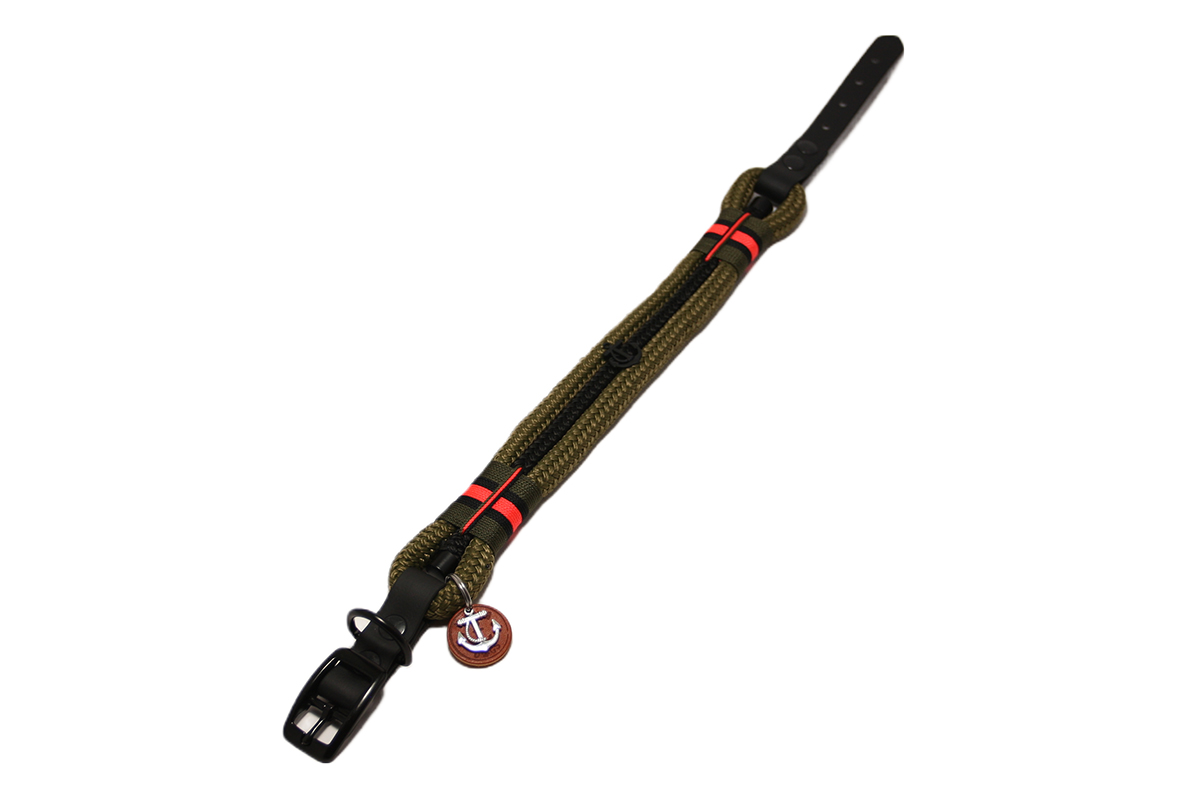 BIG ONE Halsband Olive Fusion