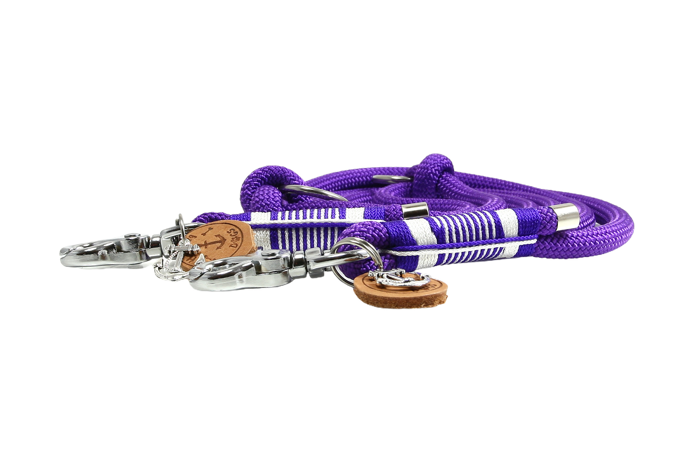 Hundehalsband und Leinen Set Vivid Vibes Lilac
