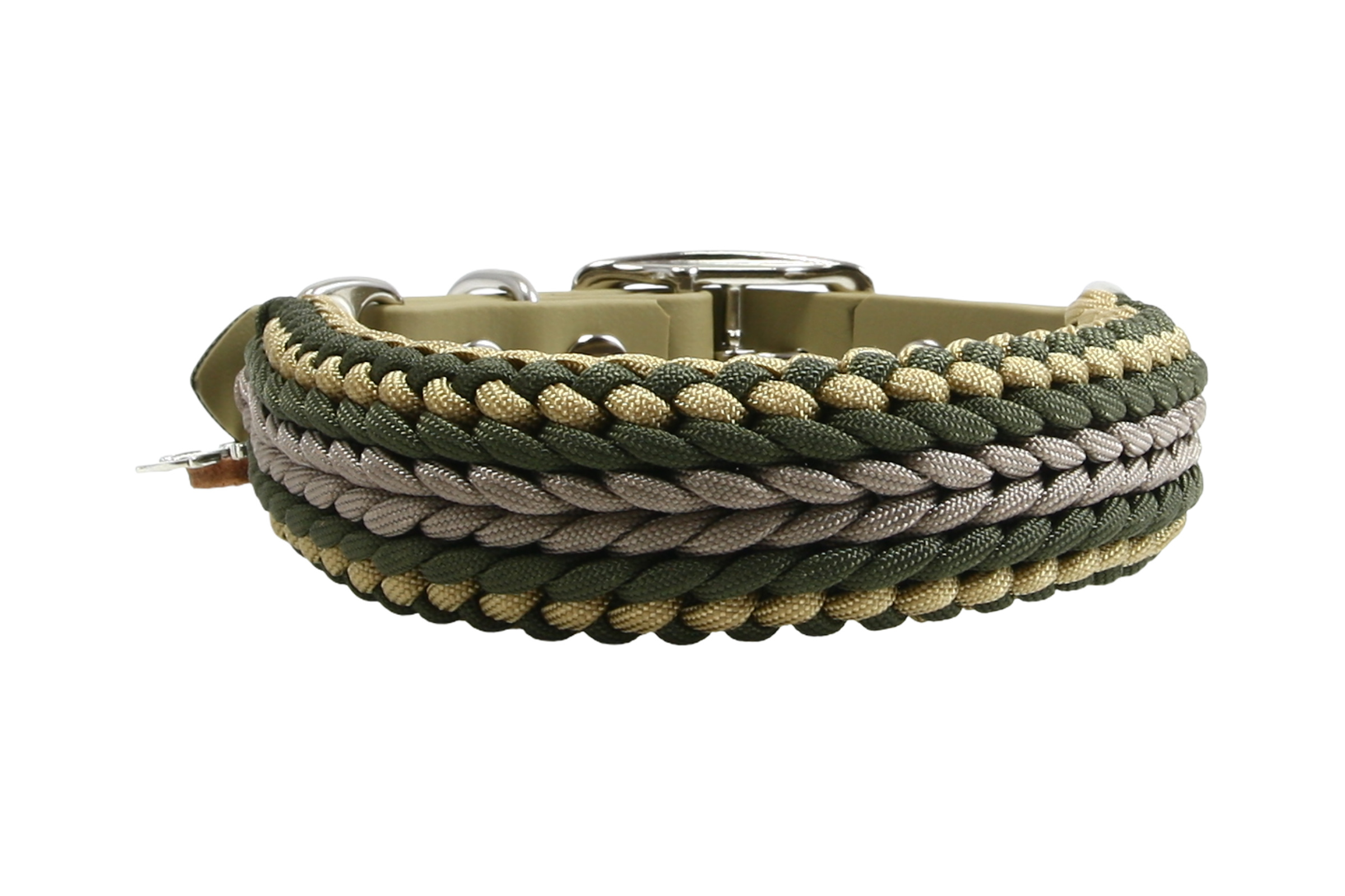 Paracord Hundehalsband Drabbin X-III für mittelgroße und große Hunde  