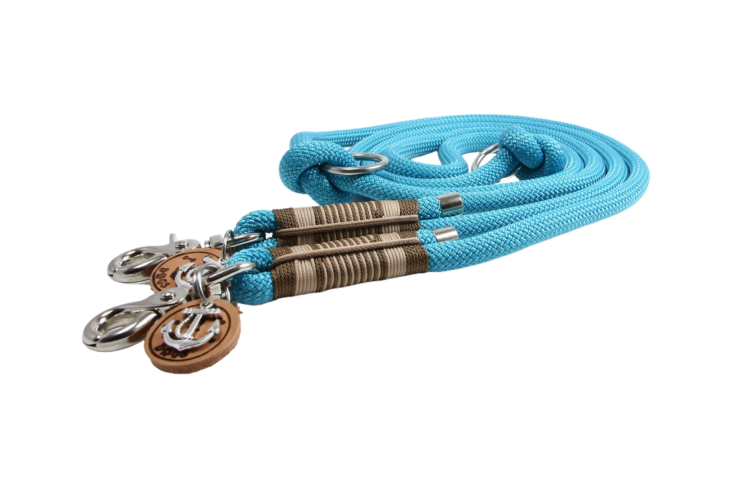 Hundeleine Njord Neon Turquise