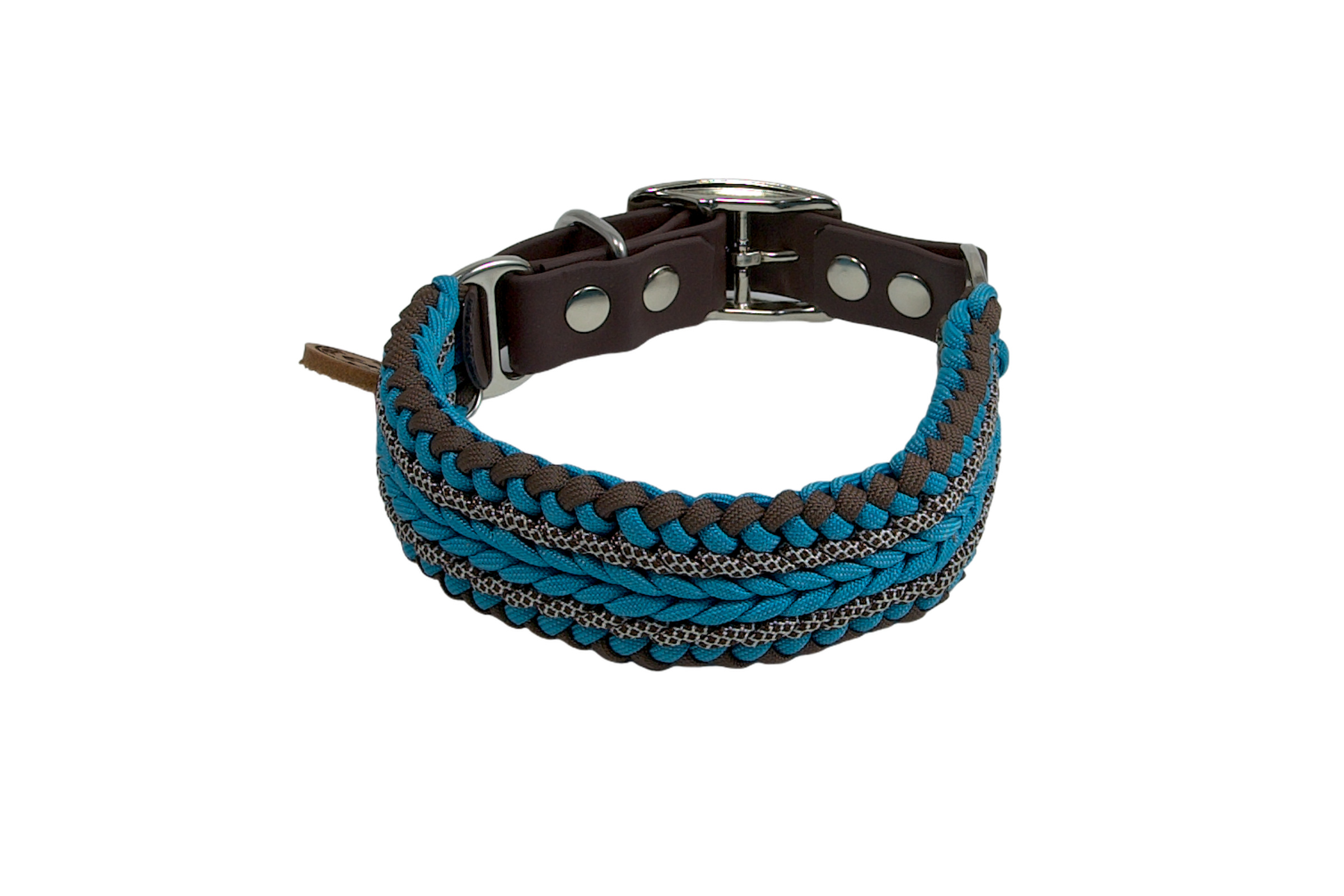 Paracord Hundehalsband Marinizz X-III für mittelgroße und große Hunde  
