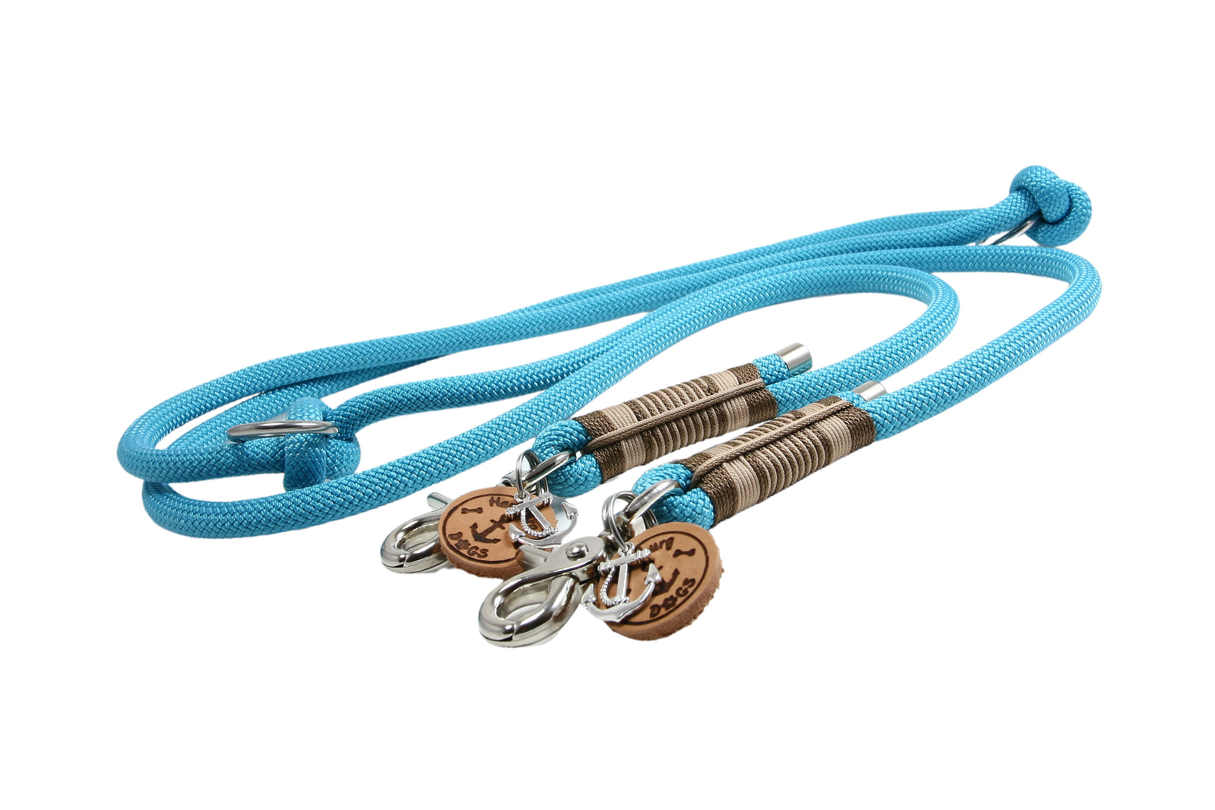 Hundeleine Njord Neon Turquise