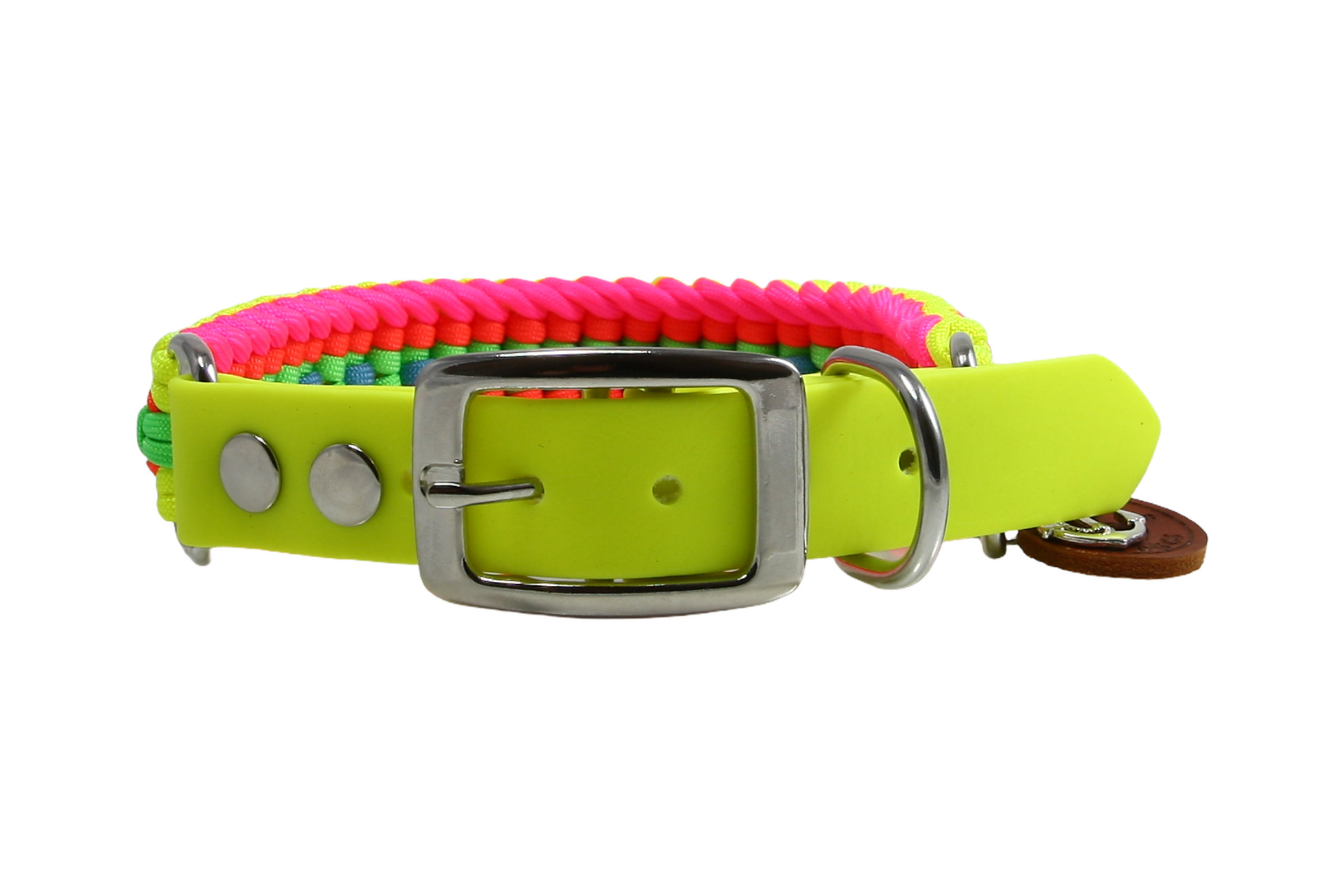 Paracord Hundehalsband Neolette X-III für mittelgroße und große Hunde  