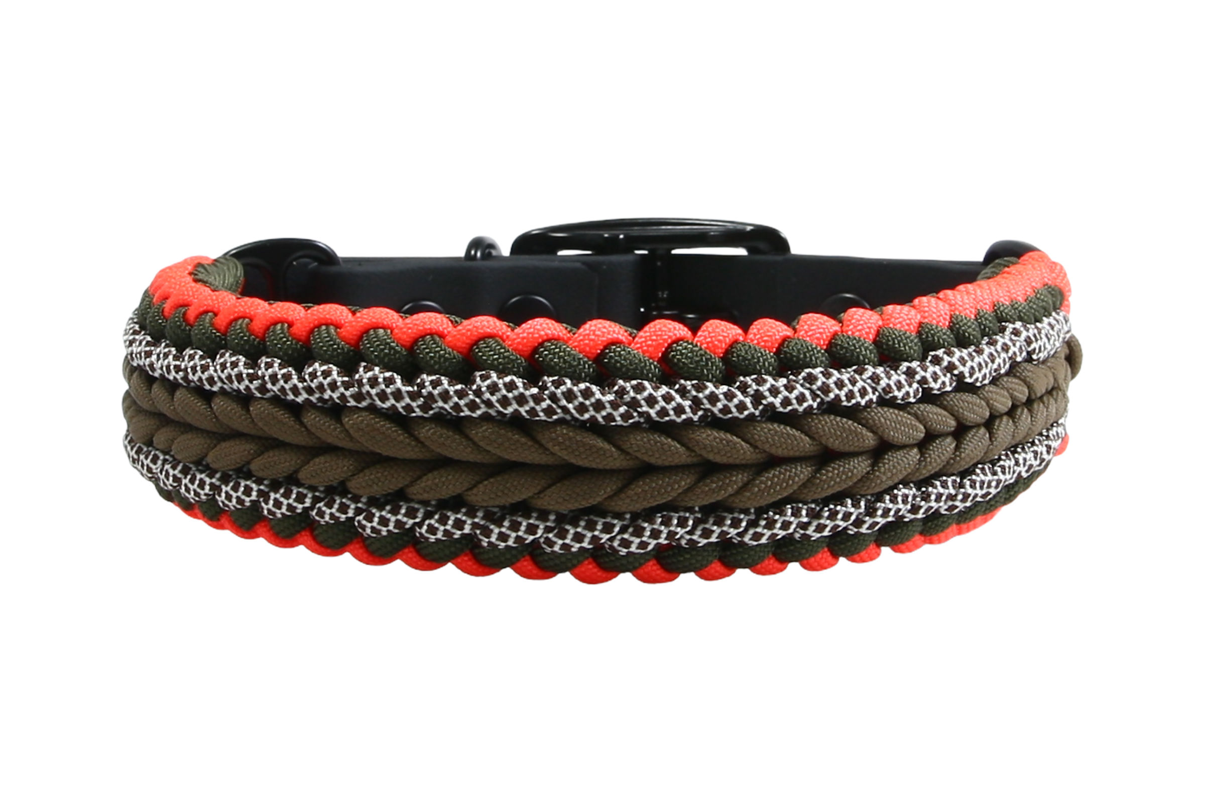 Paracord Hundehalsband Huntain XIII für mittelgroße und große Hunde  