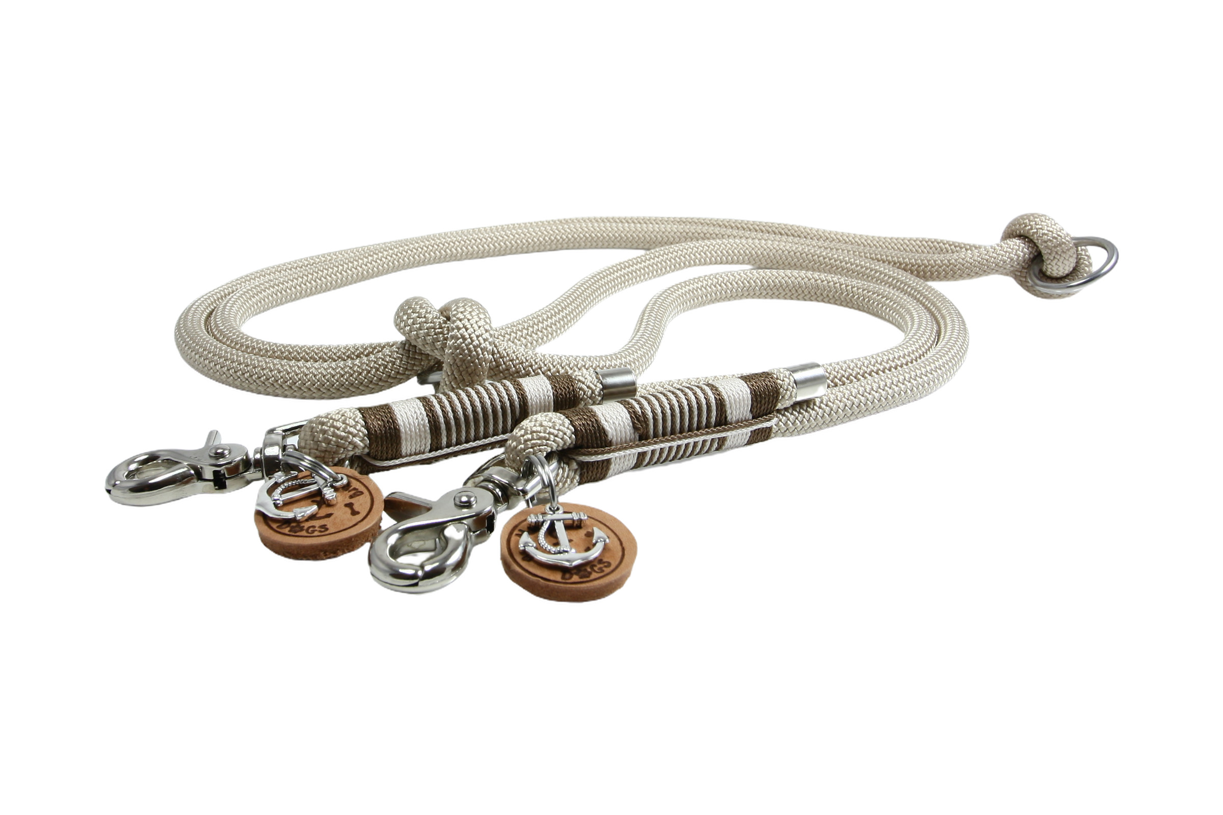 Hundeleine Solveig Cream beige