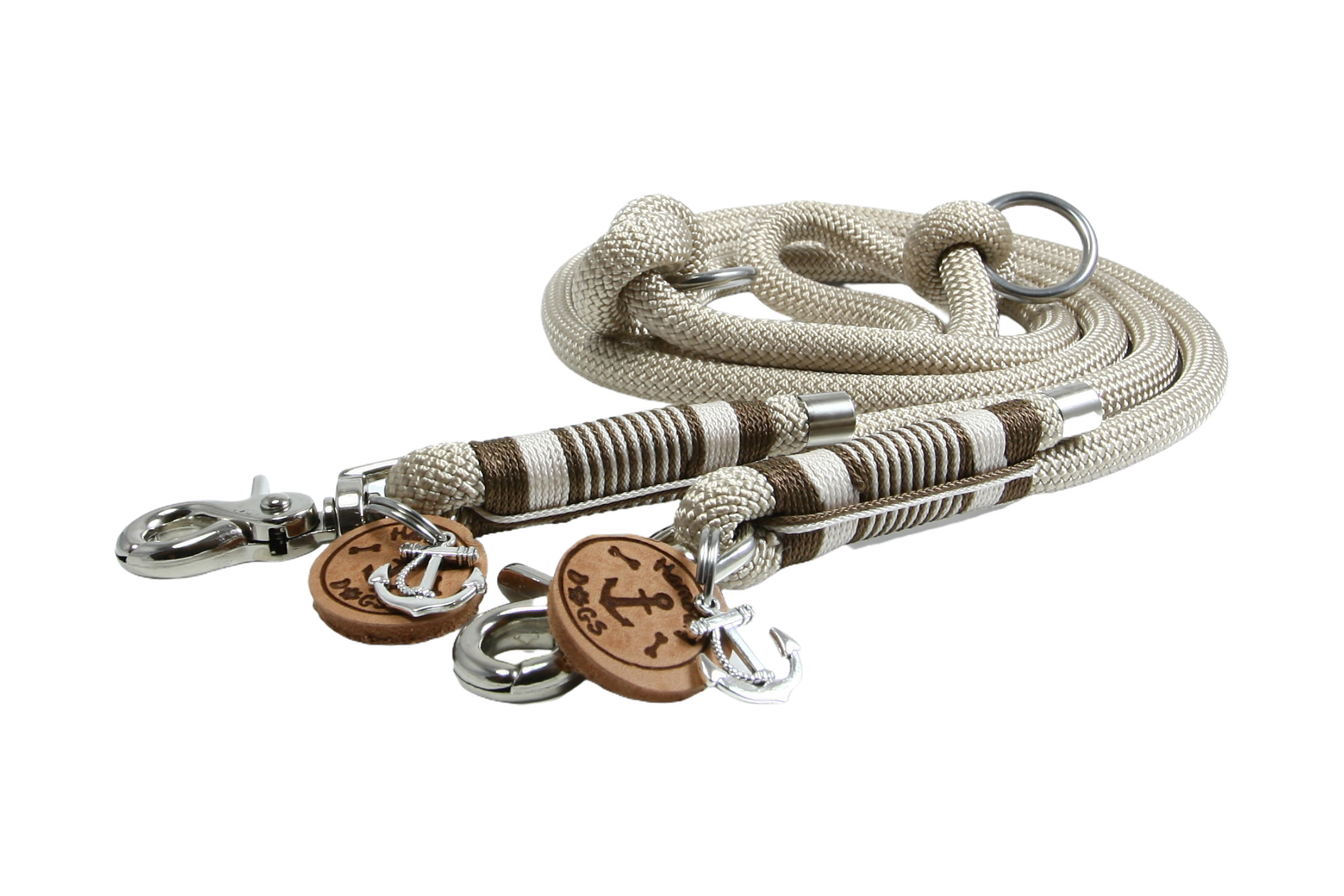 Hundeleine Solveig Cream beige