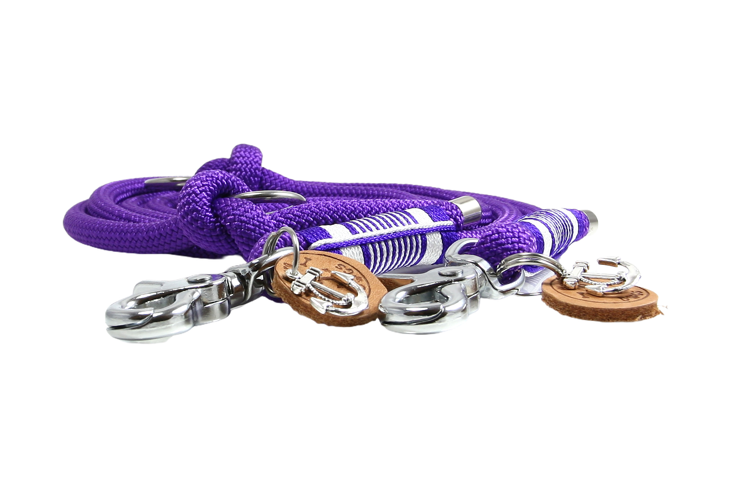 Hundehalsband und Leinen Set Vivid Vibes Lilac